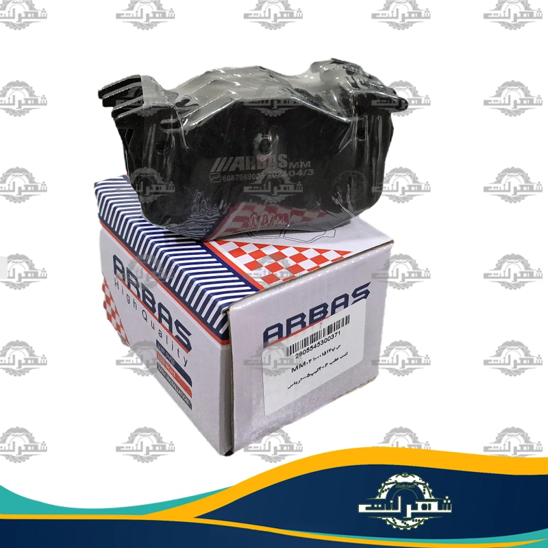لنت ترمز عقب دیسکی ارباس مناسب پژو 206 صندوق دار SD (1386-1392)