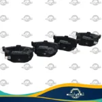 لنت ترمز عقب دیسکی جک J5 ارباس به‌همراه بسته‌بندی