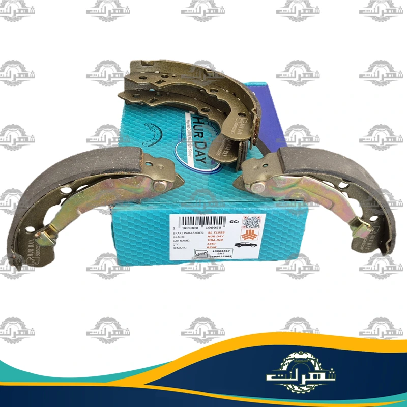 لنت ترمز عقب کوییک هوردی (HURDAY) – نمای بسته‌بندی اصلی