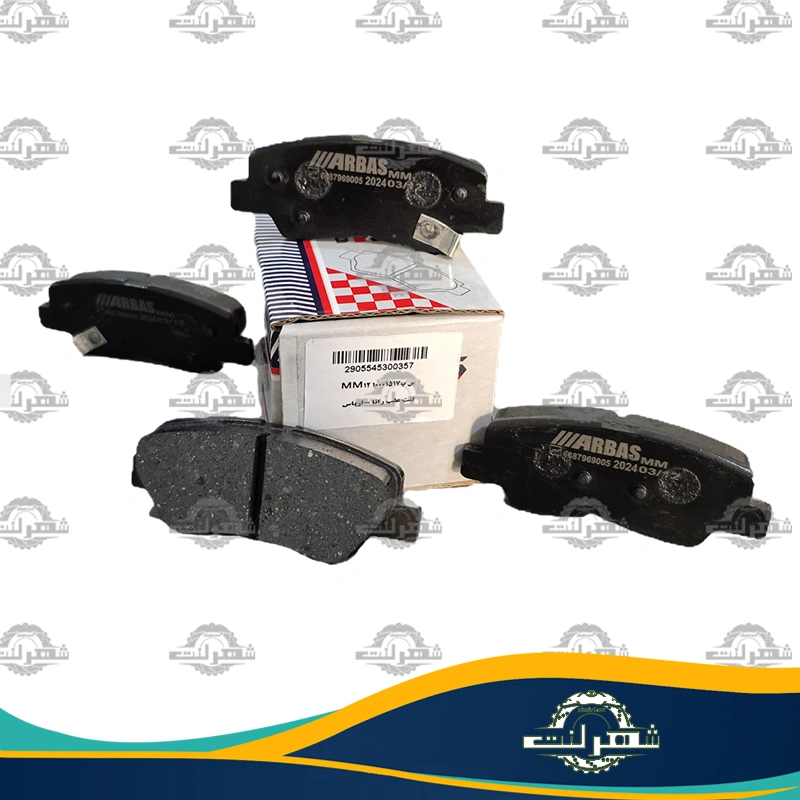 لنت ترمز عقب پژو 206 تیپ 5 ارباس دیسکی