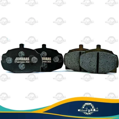 لنت ترمز جلو پیکان وانت ارباس نصب شده روی دیسک