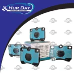 بسته بندی لنت ترمز جلو هوردی HurDay