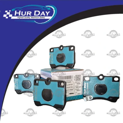 بسته بندی لنت ترمز جلو هوردی HurDay