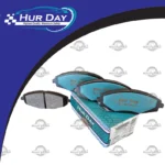بسته بندی لنت ترمز جلو دوو سیلو هوردی HurDay