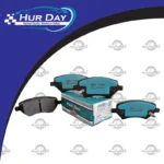 بسته بندی لنت ترمز جلو ام وی ام X22 PRO هوردی HurDay