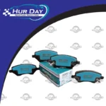 بسته بندی لنت ترمز جلو بک باک X3 PRO پرو هوردی HurDay