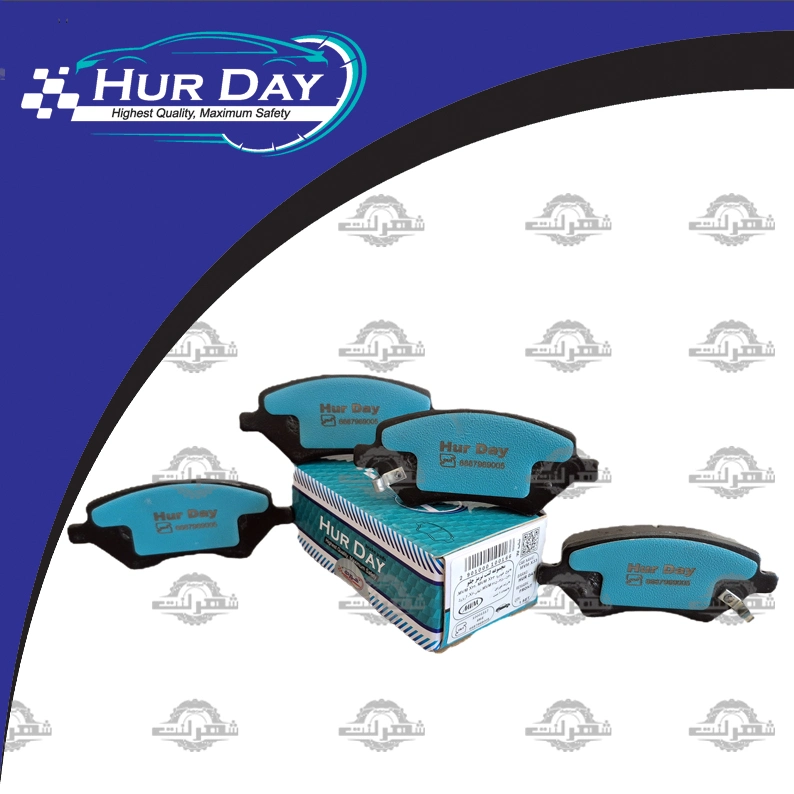 بسته بندی لنت ترمز جلو بک باک X3 PRO پرو هوردی HurDay