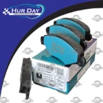 سطح اصطکاک لنت جلو 206 صندوقدار V20